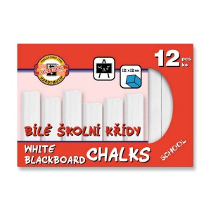 Kreda Biała Tablicowa Koh-I-Noor a'12