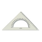 Ekierka 45/45 16cm Koh-I-Noor z Kątomierzem 