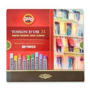 Pastele Suche Koh-I-Noor Toison D'Or 24 kol.