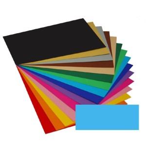 Karton Kolorowy A4 Kreska 170g/m2 Niebieski Jasny