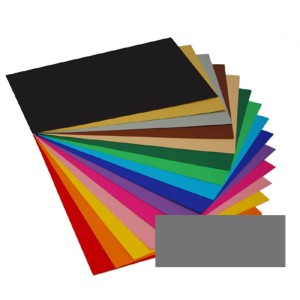 Karton Kolorowy A4 Kreska 170g/m2 Popielaty