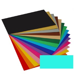 Karton Kolorowy A4 Kreska 170g/m2 Turkusowy