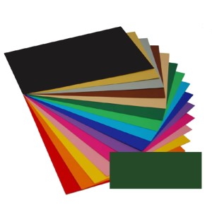 Karton Kolorowy A4 Kreska 170g/m2 Zielony Ciemny