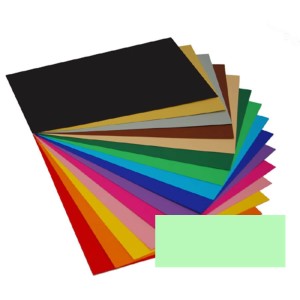 Karton Kolorowy A4 Kreska 170g/m2 Zielony Jasny