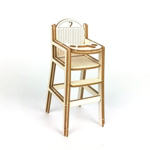 Tekturka 3D Krzesełko Dziecięce Crafty Moly 