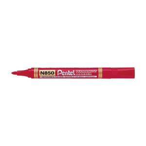 Marker Permanentny Pentel N850 1.5mm Okrągły Czerwony