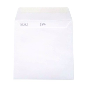 Koperta Kwadratowa 17.0 x 17.0cm Biała Olin 120g/m2