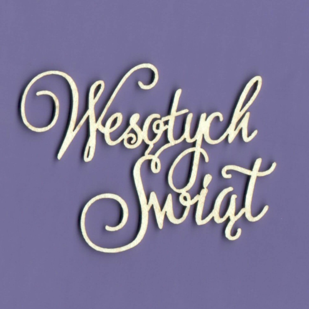 Tekturka Napis - Wesołych Świąt III WYK1082.jpg