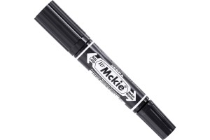 Marker Permanentny Zebra Mckie Bold Czarny Dwustronny