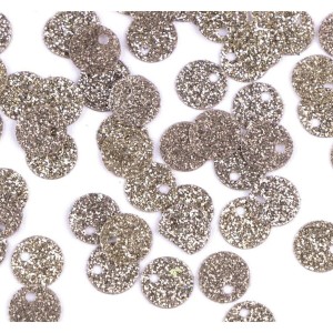 Cekiny 7mm Złote Brokat Płaskie 23g