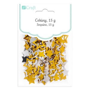 Cekiny Gwiazdki Mix DP Craft 15g 