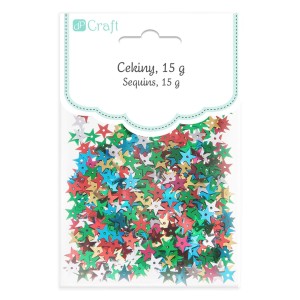 Cekiny Gwiazdki Mix DP Craft 15g