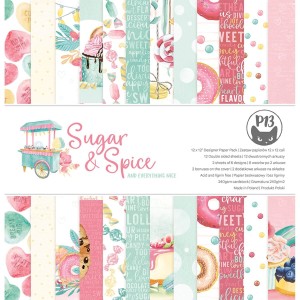 Zestaw Papierów 12x12" P13 Sugar&Spice