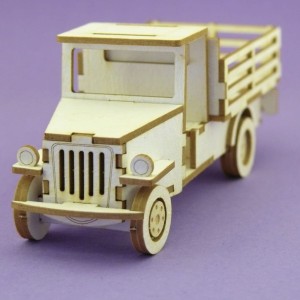 Tekturka 3D Truck Ciężarówka Crafty Moly 