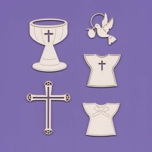 Tekturka Chrzest Zestaw 11 Crafty Moly