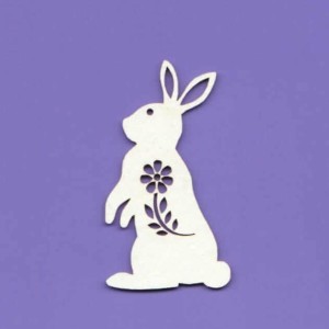 Tekturka Zajączek Wielkanocny Crafty Moly