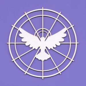 Tekturka Gołąb z Promieniami 4 Crafty Moly