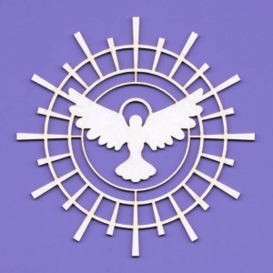 Tekturka Gołąb z Promieniami 5 Crafty Moly