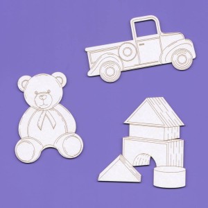 Tekturka Retro Zabawki Crafty Moly 