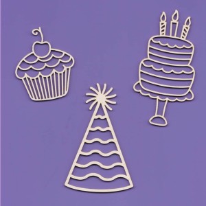 Tekturka Zestaw Urodzinowy 01 Crafty Moly