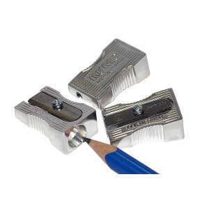 Temperówka Metalowa 1-otworowa Kostka Kum 