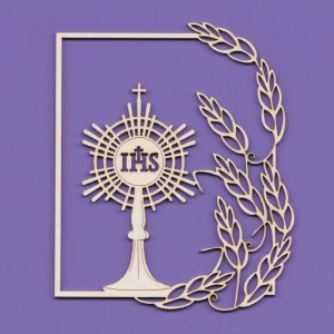 Tekturka Komunia IHS09 Kielich Crafty Moly 