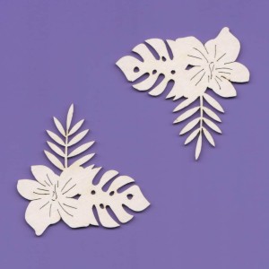 Tekturka Tropical Flowers Crafty Moly a'2