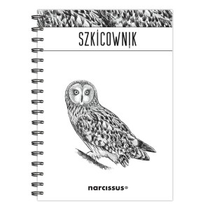 Szkicownik B5/60 Narcissus 120g/m2 Sowa