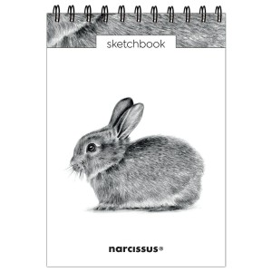 Kołoszkicownik Pion A5/60 Narcissus 120g/m2 Królik