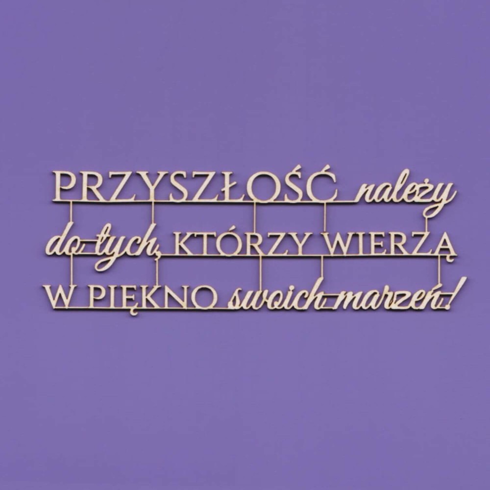 Tekturka Napis - Przyszłość należy ... WYK191.jpg