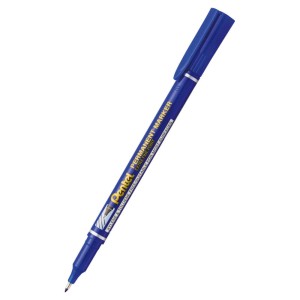 Marker Permanentny Pentel Niebieski F