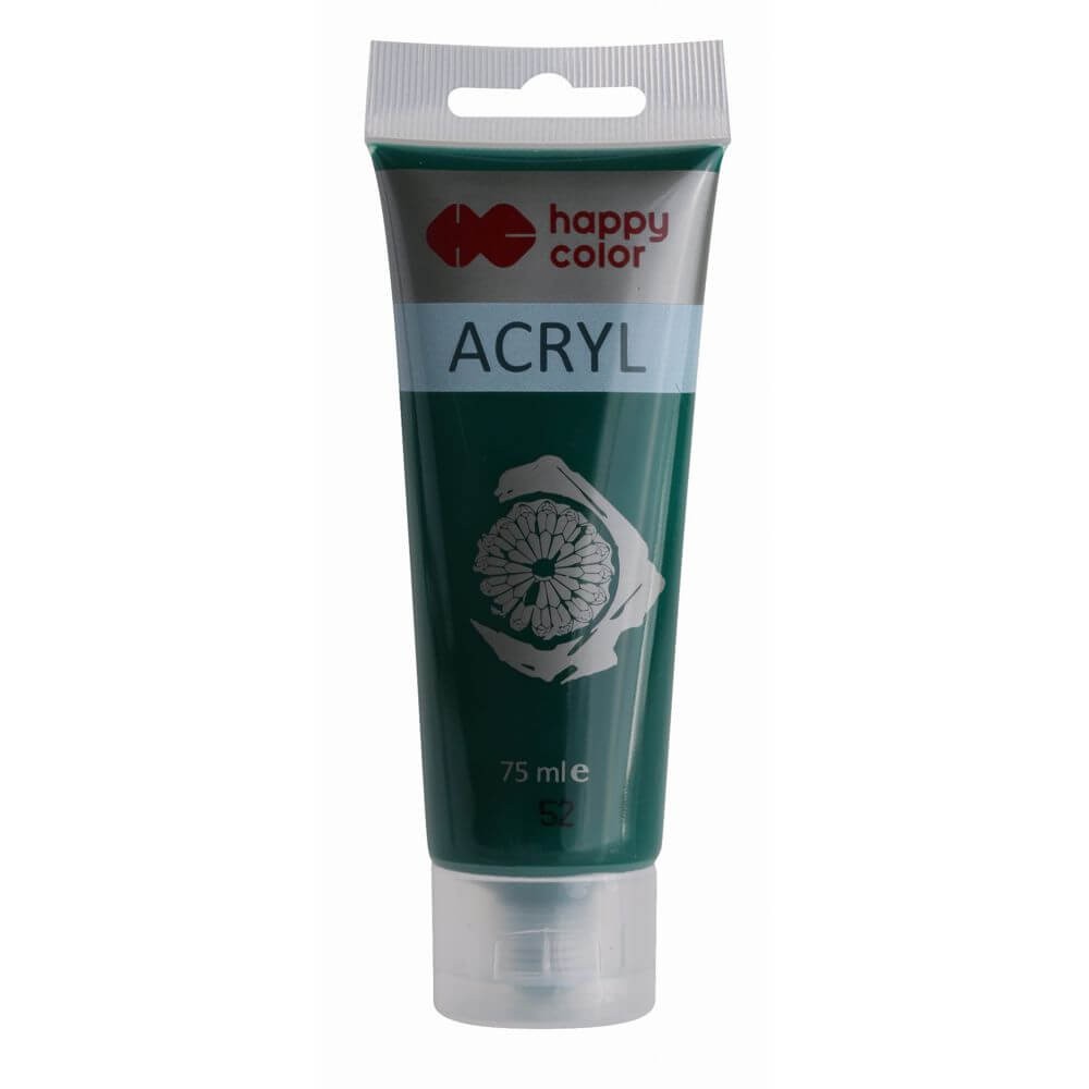 HA 7370 0075-52 Farba Akrylowa Happy Color 75ml Zielona Ciemna.jpg