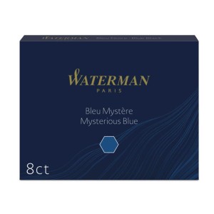 Naboje Atramentowe Waterman Niebiesko-Czarne