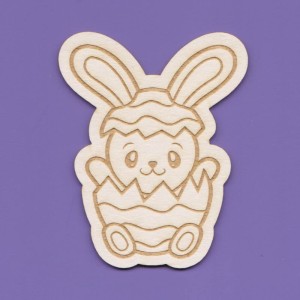 Tekturka Wielkanoc 23 Crafty Moly Króliczek Pisank