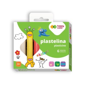 Plastelina 6 kol. Happy Color