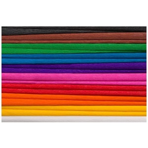 Bibuła Marszczona Krótka MixA Happy Color 10szt.