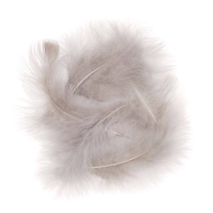 Piórka Indycze Popielate DP Craft 15 cm a'5