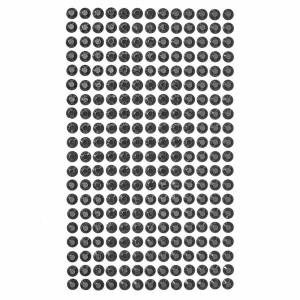 Naklejki DP Craft Kryształy a'260 Czarne