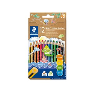 Kredki Ołówkowe Staedtler 12 kol. Jumbo