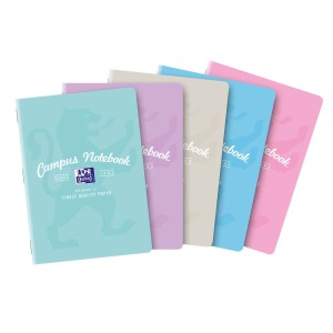 Zeszyt Kratka A5/60 Touch Oxford Campus Pastel