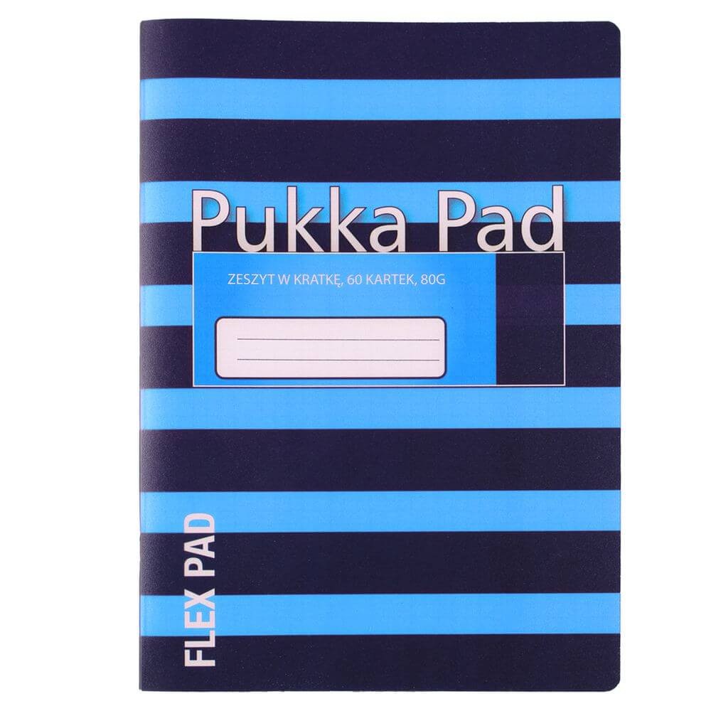8222-NVY (BLUE) Zeszyt Kratka B560 PP Pukka Pad Flex Blue.jpg