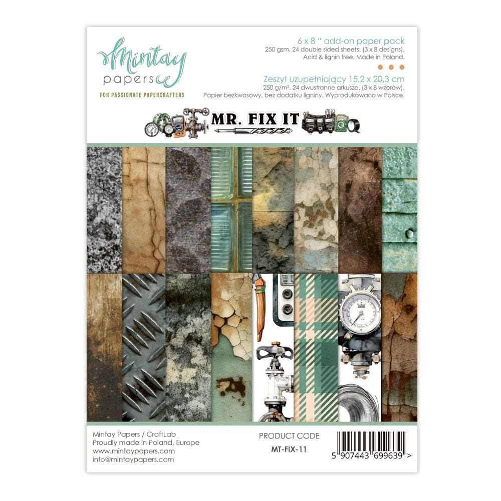 Zeszyt Uzupełniający 6x8" Mintay Mr. Fix It MT-FIX-11.jpg