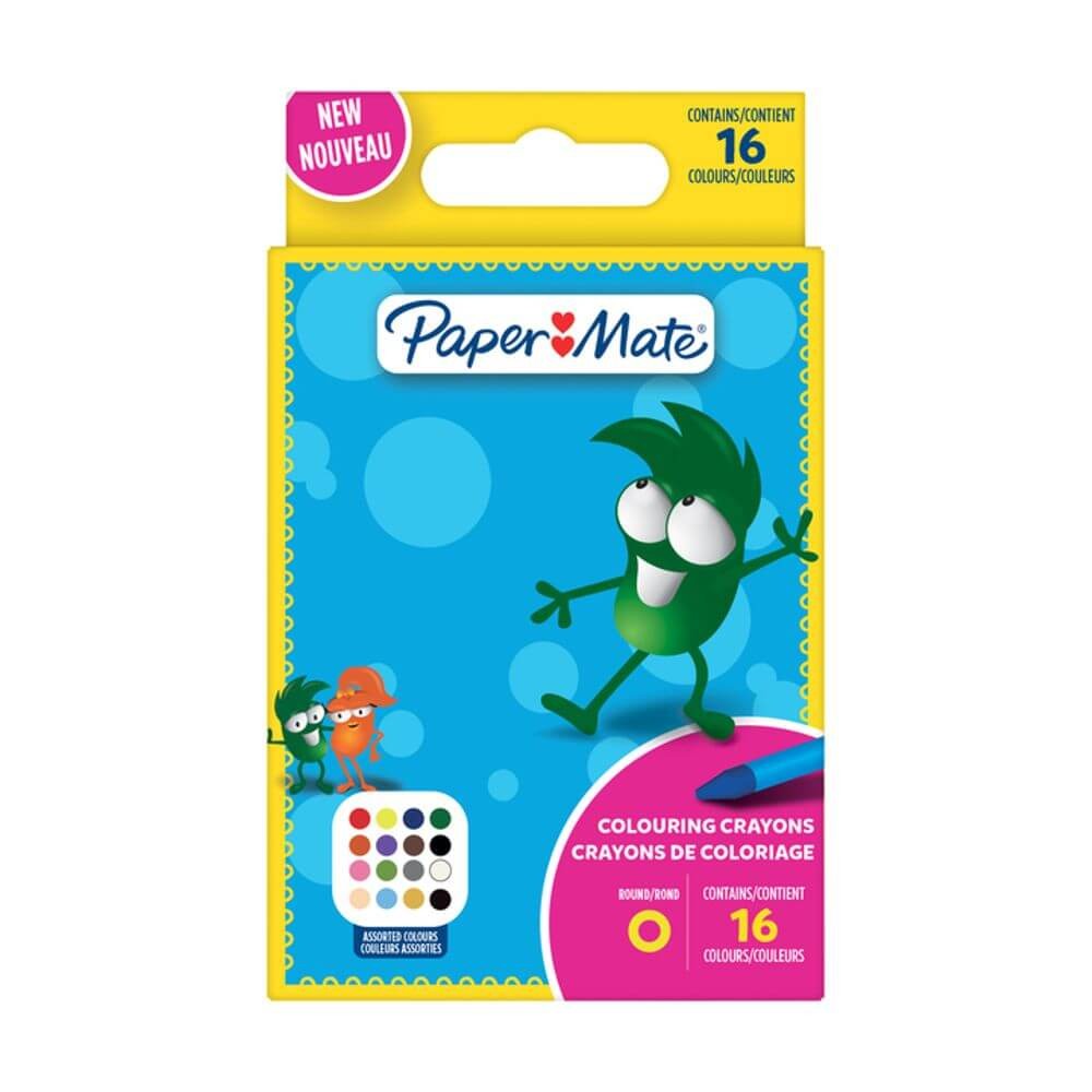 2168272 Kredki Świecowe 16 kol. Paper Mate.jpg