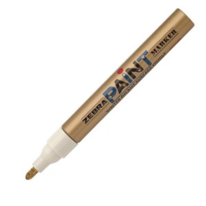 Marker Olejowy Zebra Paint 2.5mm Złoty