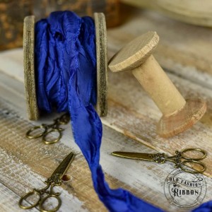 Wstążka Old Fashion Ribbon Kobalt