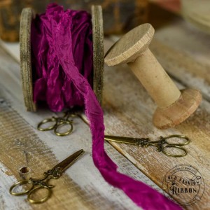 Wstążka Old Fashion Ribbon Fuksja