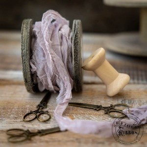 Wstążka Old Fashion Ribbon Róż Perłowy