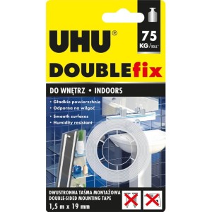 Taśma Dwustronna Piankowa 19mm x 1.5m UHU