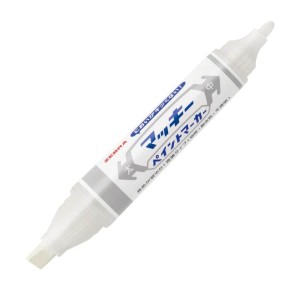 Marker Olejowy Zebra Mckie Bold Biały Dwustronny