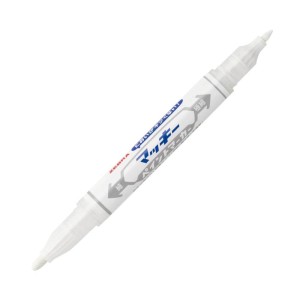 Marker Olejowy Zebra Mckie EF Biały Dwustronny